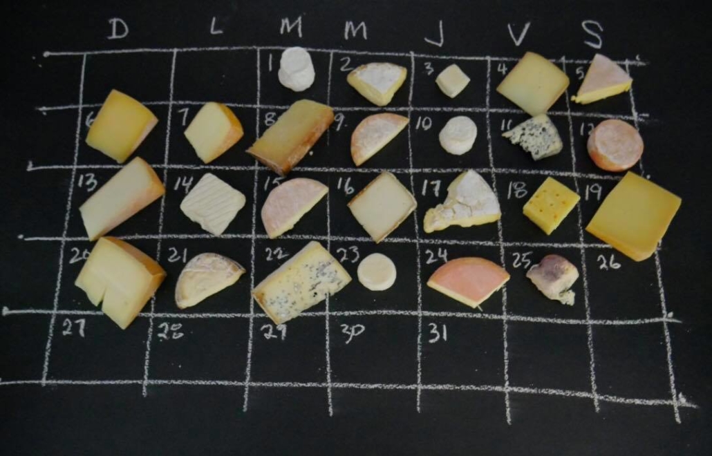 Calendrier de l’Avent 2025 (en saison) L'Échoppe des Fromages