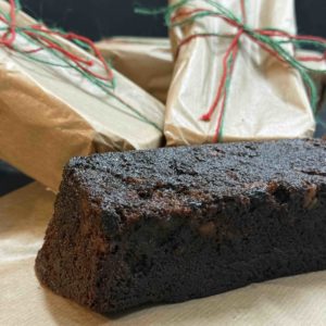 gâteau aux fruits et au rhum de l'Échoppe des fromages