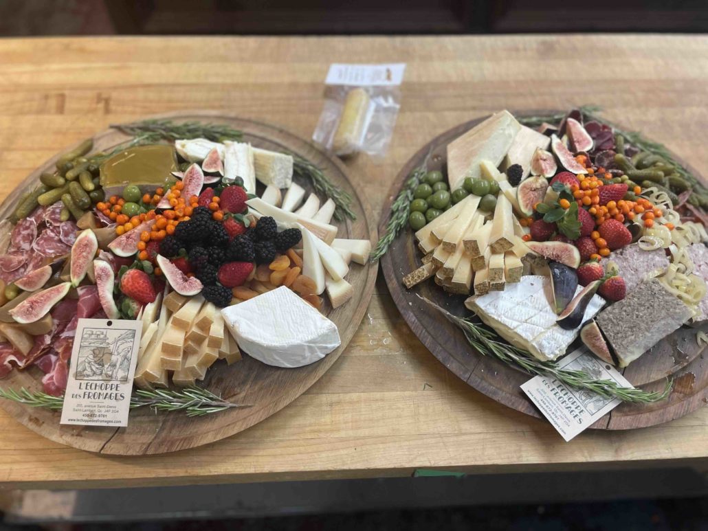 plateau fromages Plateau des deux soeurs